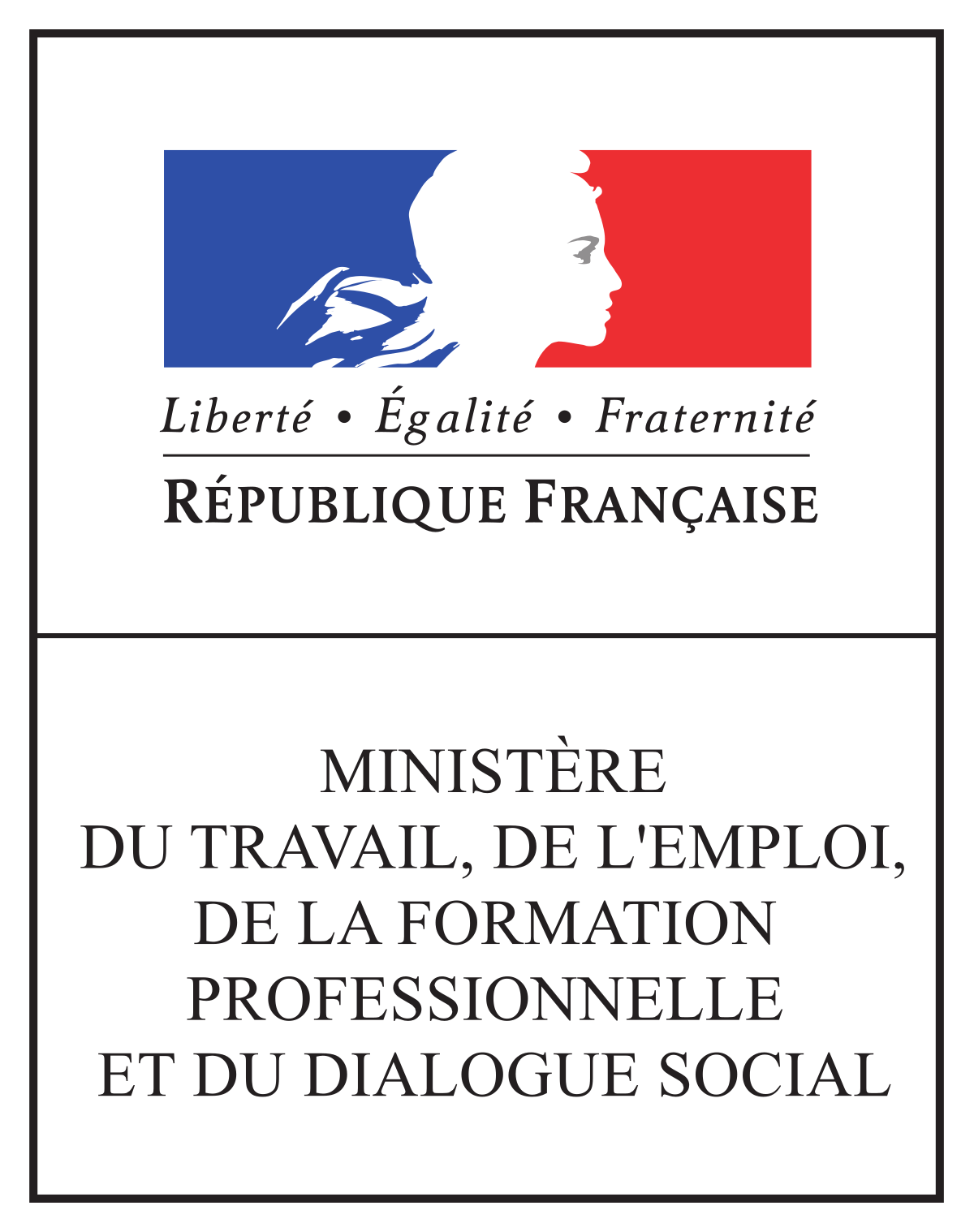 Logo du ministère du travail